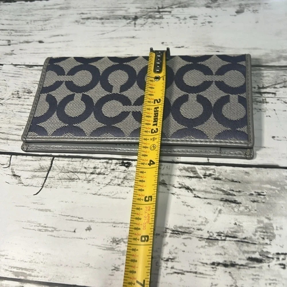 Coach Checkbook Long Wallet